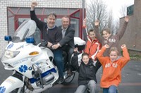 Cruijff op de motor